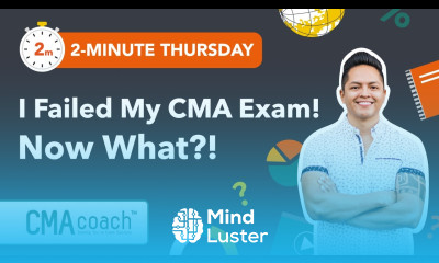 FAILED the CMA Exam NOW WHAT