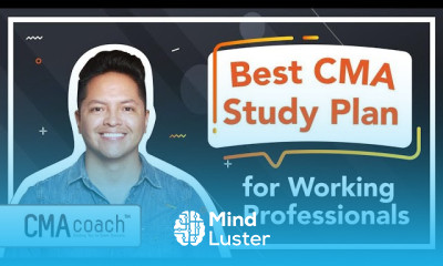CMA Study Plan for Working Professionals