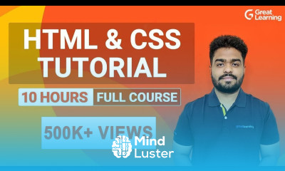 HTML and CSS Full Course Learn HTML CSS in 10 Hours HTML CSS Tutorial Great Learning