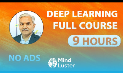 Deep learning Tutorial Deep learning Full Course 2022 Complete Deep Learning for Beginners
