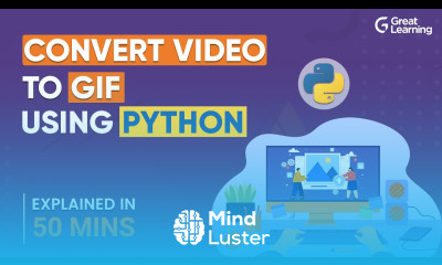 Convert Video to GIF using Python Moviepy Python Tutorial Great Learning