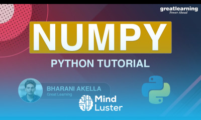 Numpy Python Tutorial Python for beginners Python tutorial Great Learning