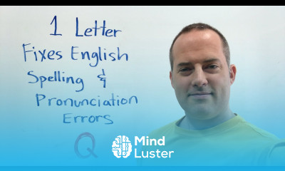 1 Letter Fixes English Spelling And Pronunciation Mistakes