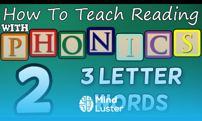 How to teach reading with phonics 2 12 CVCs 3 Letter Words Learn English Phonics