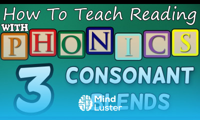 How to teach reading with phonics 3 12 2 3 Letter Consonant Blends Learn English Phonics