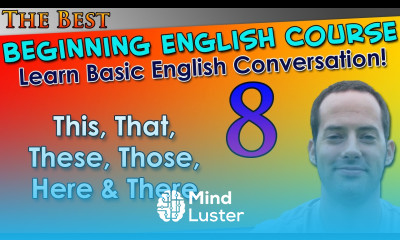 008 This That These Those Here There Beginning English Lesson Basic English Grammar
