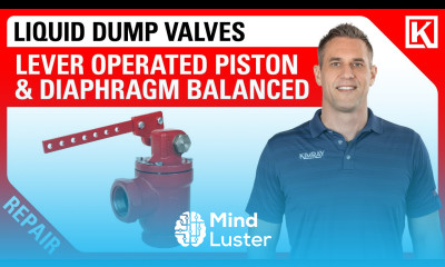 How to Repair a Kimray Lever Operated Piston Diaphragm Balanced Dump Valve 