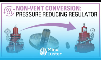 Kimray Conversion Pressure Reducing PR Regulator to Non Vent PR NV