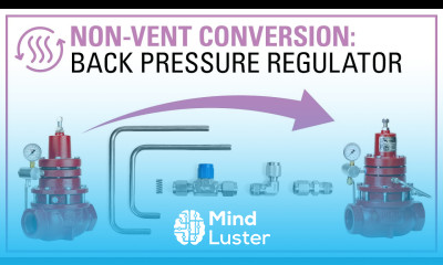 Kimray Conversion Back Pressure BP Regulator to Non Vent BP NV with conversion kit