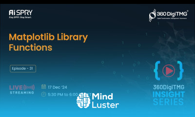 Matplotlib Library Functions 360DigiTMG