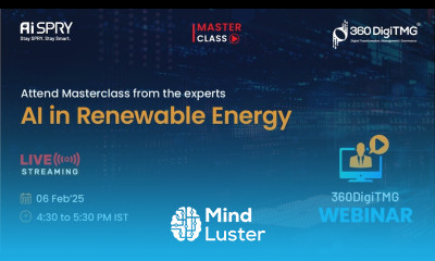 AI in Renewable Energy Webinar 360DigiTMG