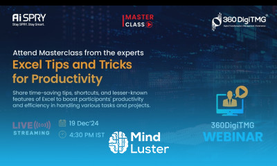 Excel Tips and Tricks for Productivity Webinar 360DigiTMG