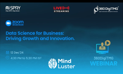 Data Science for Business Driving Growth and Innovation Webinar 360DigiTMG