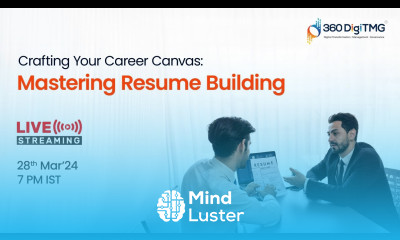 Resume Building 28th March 360DigiTMG