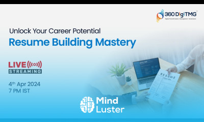 Resume Building 4th April 360DigiTMG