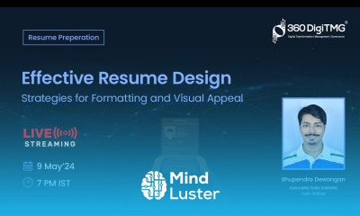 Resume Building 9th May 360DigiTMG