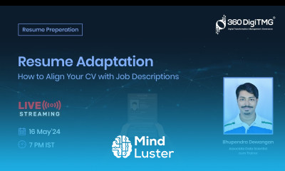 Resume Building 16th May 360DigiTMG