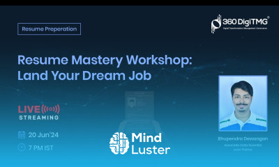 Resume Building 20th June 360DigiTMG