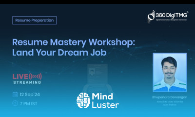 Resume Building 12th September 360DigiTMG