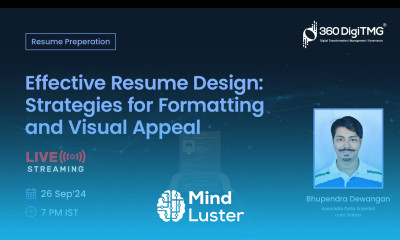 Resume Building 26th September 360DigiTMG