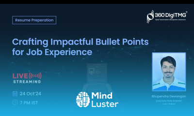 Resume Building 24th October 360DigiTMG