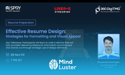 Resume Building 28th November 360DigiTMG