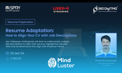 Resume Building 5th December 360DigiTMG