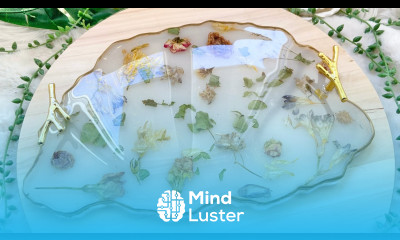 How to Cast Flowers in a Resin Tray Resin Art for Beginners