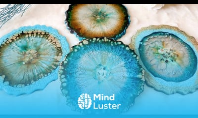 Amazing Effects in These Resin Coasters Low vs High Viscosity