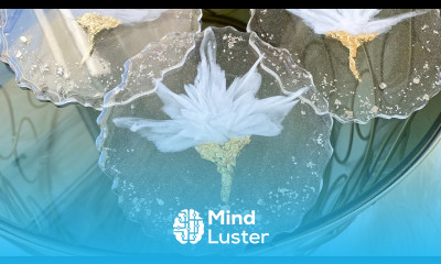 Stunning Lotus Flower Resin Coasters Resin Art Tutorial