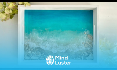 How to Make a Beautiful Resin Beach Tray