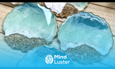 How to Make Beautiful Resin Beach Coasters