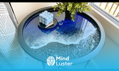 How to Make a Beach Table Epoxy Resin Art