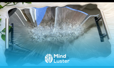 Black Silver Geode Resin Tray