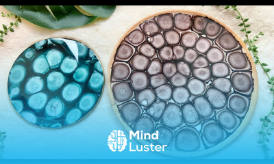 The Pebble Rubble Technique Resin Art Tutorial