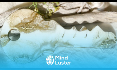 Geode Resin Key Holders Resin Art Tutorial