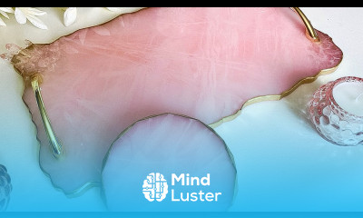 How to Make a Stunning Rose Quartz Resin Tray and Coasters