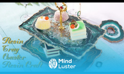 Resin Tray Tutorial Make Resin Tray Coaster with Silicone Molds