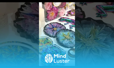 New Black Epoxy Resin From LET S RESIN diy resinart resindemolding shortvideo