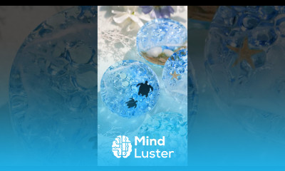 Stunning Resin Ocean Water Ripple Coasters oceanwaves oceanresinart coaster