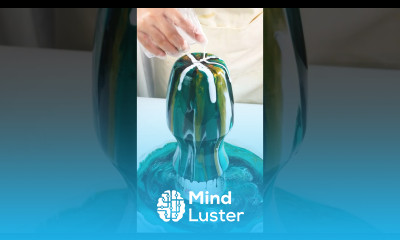 How to Make a Stunning Resin Fluid Vase and Pot letsresin resinart vase diy coaster resincrafts