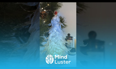 DIY a light CHRISTMAS tree with UV Resin diy resinart christmastree christmasdecor