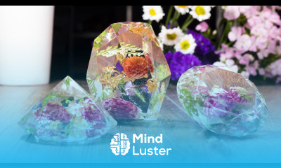 Resin Art How to Make Resin Paperweights with Dried Flowers DIY Resin C