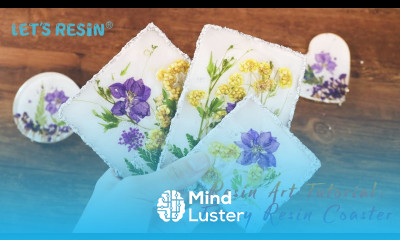 Resin Art How to Make Resin Crafts With Dried Flower A