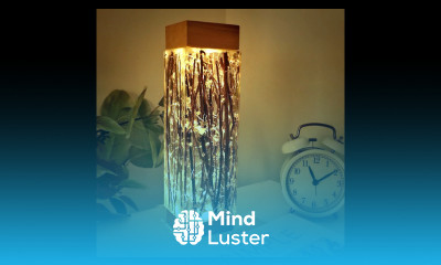 Gorgeous fairy light with branches Fall vibes resinart diy fairylight fallvibes resincrafts