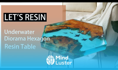 How to Make an Ocean Diorama Resin Table Full Tutorial