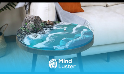 How to make an Awesome Ocean Table Top Epoxy Resin Art