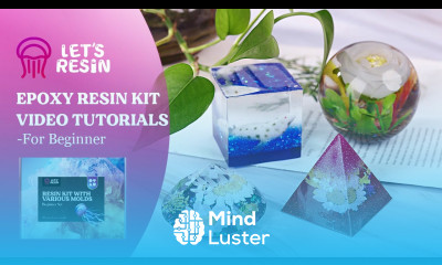 LET S RESIN Epoxy Resin Kit Diamond Resin Crafts Resin Jewelry Making Kit for Beginners