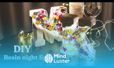 How to Resin Large Letter mold with real dried flowers LET S RESIN Tutorial DIY Resin Home Decor