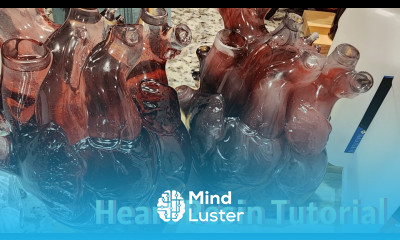 AMAZING Project With Heart Molds Resin Art Tutorial